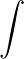 \int