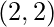 (2,2)