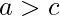 a>c