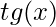 tg(x)