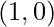 (1,0)