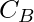 C_{B}