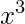 \displaystyle x^3 
