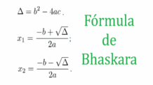 Fórmula de Bhaskara – Resolvendo equações do 2 Grau