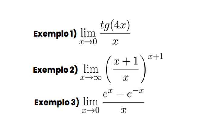 Exercícios resolvidos sobre limites fundamentais