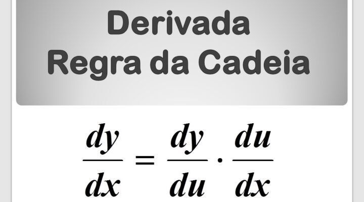 A regra da cadeia passo a passo