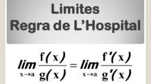 Regra de L’Hospital definição e exemplos resolvidos