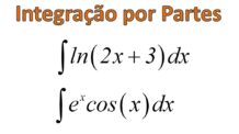 Integração por partes: exercícios resolvidos