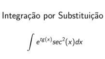 Resolvendo a integral exp(tg(x))sec²x usando Integração por Substituição