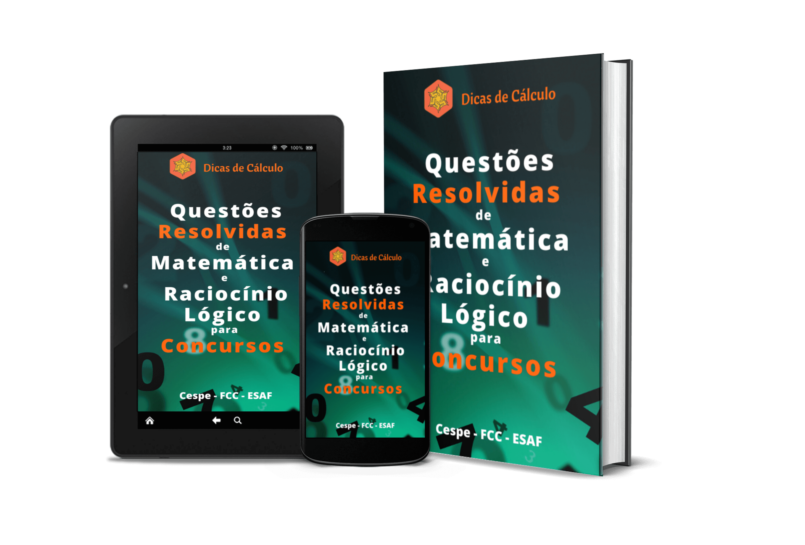 Questões Resolvidas de Matemática e Raciocínio Lógico para Concursos